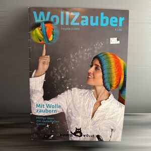 Schoppel Wolle Wollzauber August 2009 knitting yarn pattern book